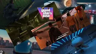 Миссии в аэропорту GTA 6 &ndash; Ультрареалистичный угон самолета, побег со взлетной полосы и стелс-гей...