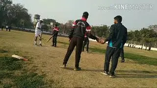 Cricket  specific lesson plan by Vinay Dixit sir, M. P. Ed 4th semester student mgkvp