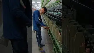PICING IN RING FRAME MACHINE//Spinning Mill//Short Video