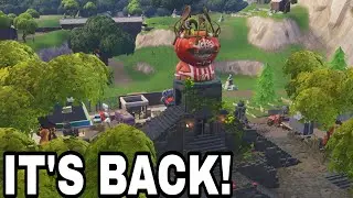 Tomato Head POI is BACK in the Fortnite OG SEASON 5 MAP! 😁 