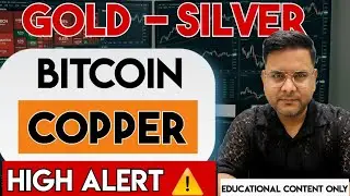 Gold Prediction & Silver Analysis for Monday |Bitcoin Prediction | Copper prediction 📈