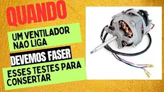 quando um ventilador nao liga faça isso que da certro
