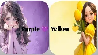 Choose your favourite colour।। Let's see which colour win