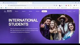 Кейс - вёрстка и интеграция вёрстки на CMS WordPress сайта компании Neuro Business School.