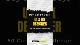 UI & UX Designer Career Roadmap #shorts #uidesign