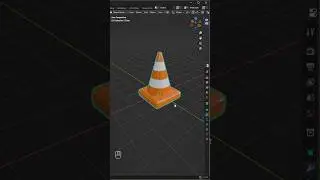 Blender 3D Modelleme Dersi | Blender Tutorial T&uuml;rk&ccedil;e | Trafik Konisi Modelleme⚠️⚠️