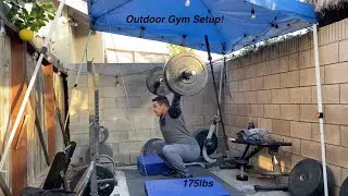 Outdoor Home Gym Setup! | Olympic Weightlifting