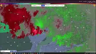 outbrk with the boys and watching the mesoscale discussion in pensicola