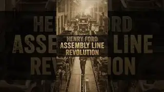 Henry Ford & The Assembly Line That Changed The World 🚗🔧 #shorts #shortsfeed