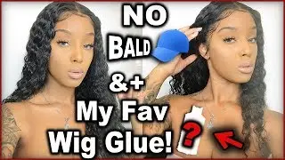 How to properly apply wig glue and not lose your edges! &+ THE BEST WIG GLUE!