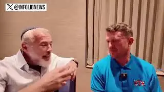 TOMMY ROBINSON LECTURED BY HIS HANDLERS BRITIAN HAS A SPECIAL PLACE IN HELL FOR TURNING ON ISRAEL