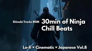 Best Ninja BGM - Vol.8 | 30min Japanese Lo-fi & Cinematic Mix