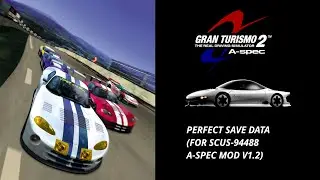 Gran Turismo 2 - A-spec Mod V1.2 Perfect Save Showcase