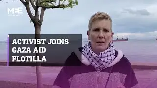 Activist Sarah Wilkinson joins aid flotilla headed for Gaza