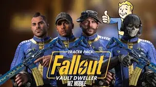 Tracer Pack: Fallout Vault Dweller in Warzone Mobile #wzm #warzonemobile