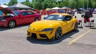 June 2020 car show St Charles MO  Alec Ingram Memorial Family Arena
