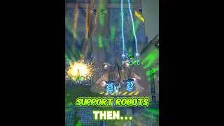 War robots Support bots overtime 💀