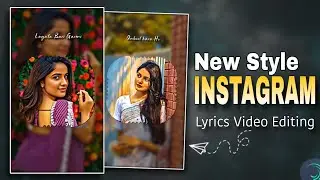 New Viral Lyrics Video Editing Alight Motion | Instagram Trending Video Editing | Reels Video Editi