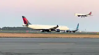 Tonight operation at Boston Logan airport 09/12/2025 Runway 4R and 4L