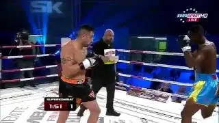 SUPERKOMBAT WGP   Italie Monza   Aristote Quitusisa ( Angola ) vs Jorge Loren ( Espagne )