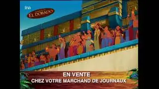 The Road of El Dorado on VHS in newsagents commercial 2001 in French last version