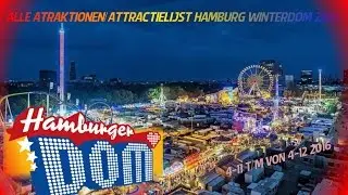 Alle Attractionen/Attractielijst Hamburg Winterdom 2016