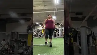 Plus size full body gym workout