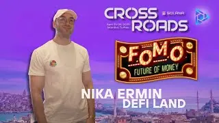 Nika Ermin Team Lead of Defi Land | Solana Crossroads Istanbul Turkey 2025!
