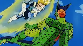Future Trunks vs Android 17, 18, and Cell