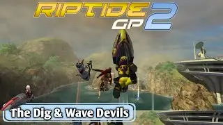 Riptide GP2 // Race 1: Pro AM //  The Dig & Wave Devils // 4K Racing