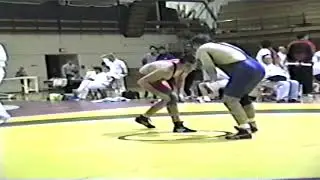 Manitoba Bisons Wrestling: McMaster Open - October 1994. Match v. Brent Melnychuk (Alberta)