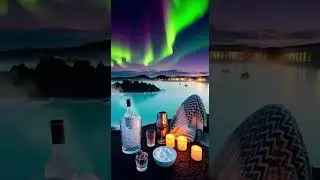 Mystical Iceland Aurora & Blue Lagoon ASMR | No Talking
