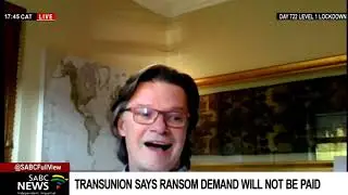 Discussion on the hacking of TransUnion: Manie Van Schalkwyk