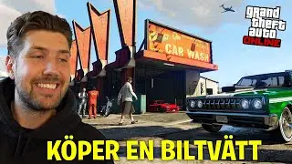 GTA ONLINE - NY UPDATE ÄR HÄR! KÖPER EN BILTVÄTT FÖR EN MILJON