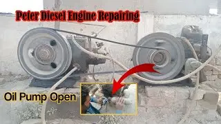 Super Mechanic 🧑&zwj;🔧 Ever | Peter Diesel Engine Repair Oil Pump Issue | Malik Sami