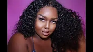 4 Month Updated |  Affordable Hair! ELVA HAIR- Brazilian Curly Lace Front Wig