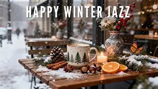 Winter Chill Jazz Lounge – Cozy Bossa Nova & Smooth Jazz | Relaxing Background Music🔴