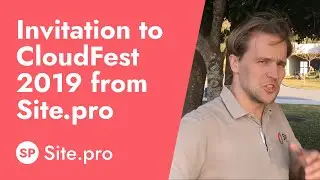 Invitation to CloudFest 2019 from Site.pro