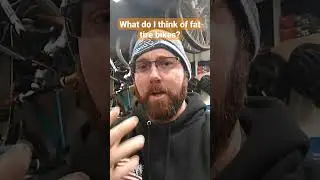 What do I think of fat tire bikes? #shorts