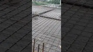 Reinforcement of a first floor slab