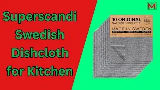 The Best Reusable Kitchen Towels- SUPERSCANDI Swedish Dishcloths