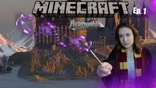 Potterworld server in Minecraft in 2024 part 1 - i'm a Griffin!!