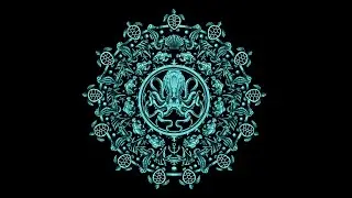 OCEAN MANDALA &hearts; Symmetrical Drawing