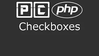PHP beginners tutorial 45 - checkboxes