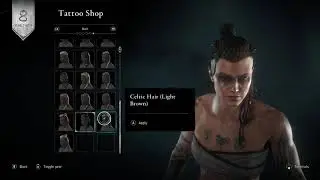 AC Valhalla NEW Hairstyles DLC Showcase l AC Valhalla Wrath of the Druids DLC New Hairstyles