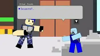 Blue Noob is &ldquo;she&rdquo; (fixed bg)