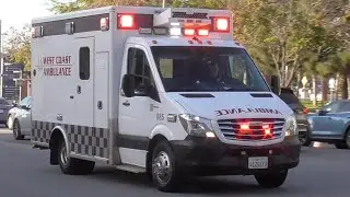 *RARE* West Coast Ambulance Critical Care Unit Transporting Code 3 1/30/2026