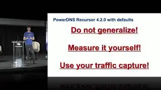 Lightning Talk: DNS Shotgun   realistic DNS benchmarking