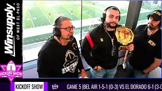 EPSN HSFB Kickoff SHow   TNA World Champ Mike Santana Interview