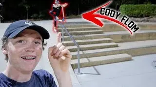 TEACHING PRO PARK RIDER TO RIDE STREET!